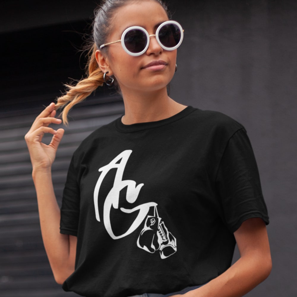 Amanda Galle Women's T-Shirt, White Logo