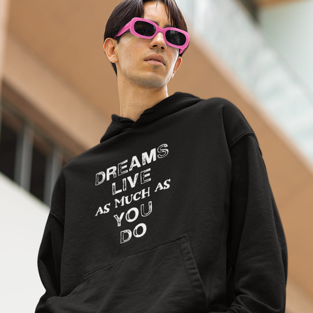 Dreams Live As Much As You Do Kyle Goodbee Hoodie, White Logo