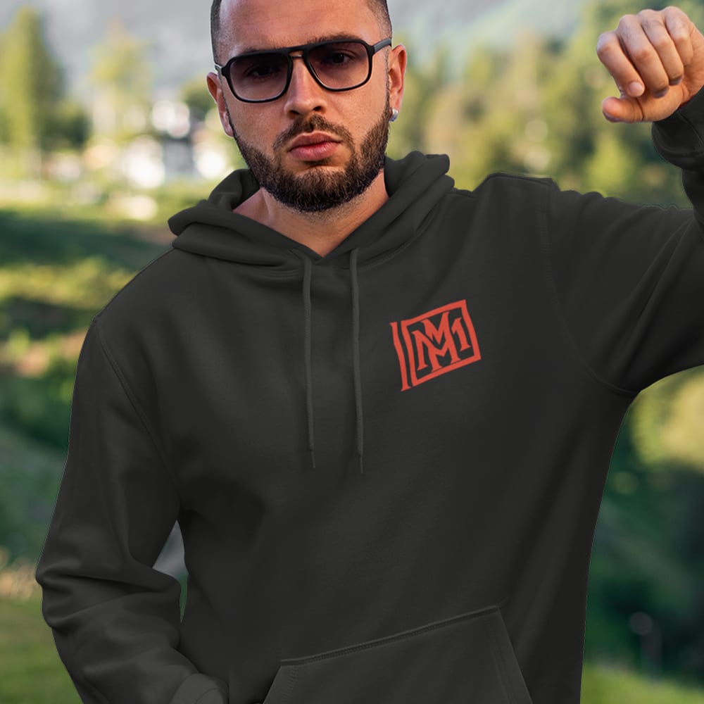  Miguel Mitchell by MAWI Unisex Hoodie, Orange Logo