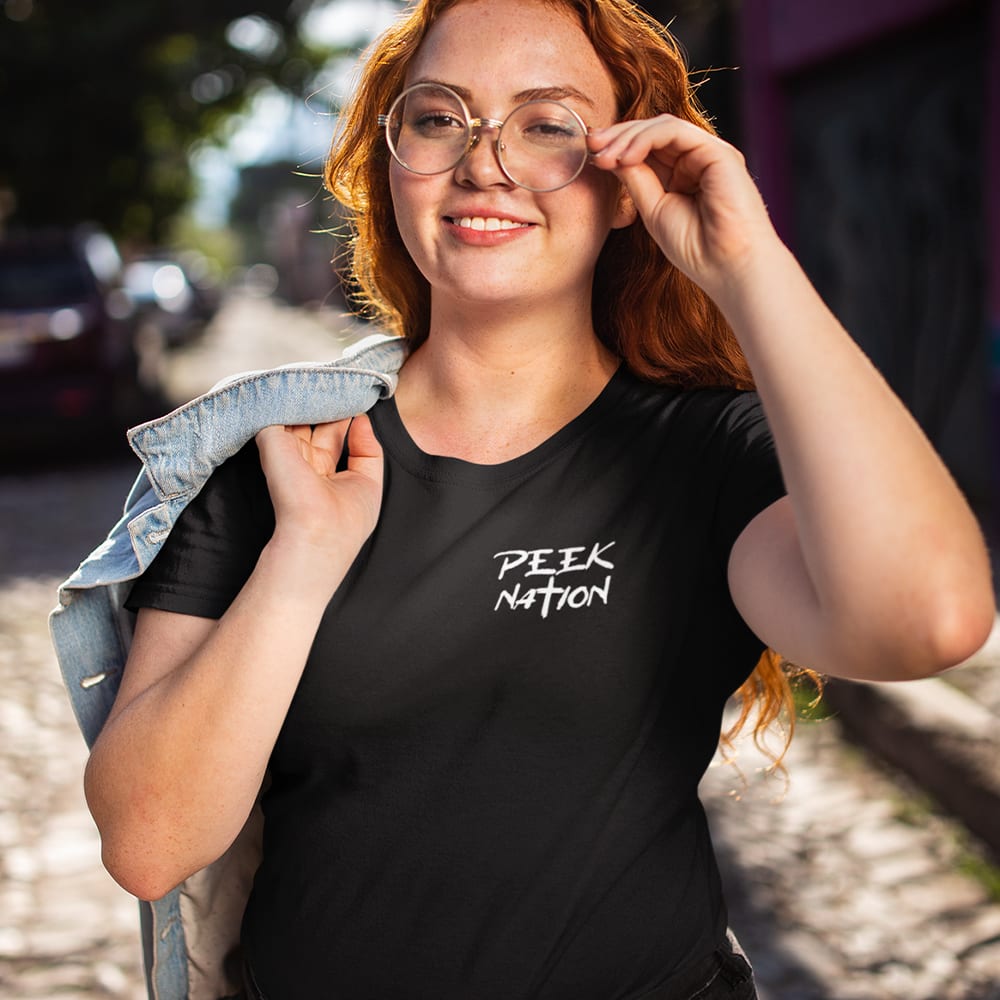 Peek Nation by Trevor Peek T-Shirt, Light Logo