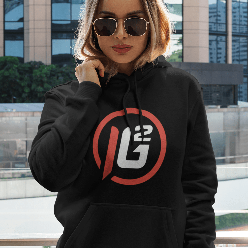JG2 by Jeremiah Green Unisex Hoodie, Light Logo