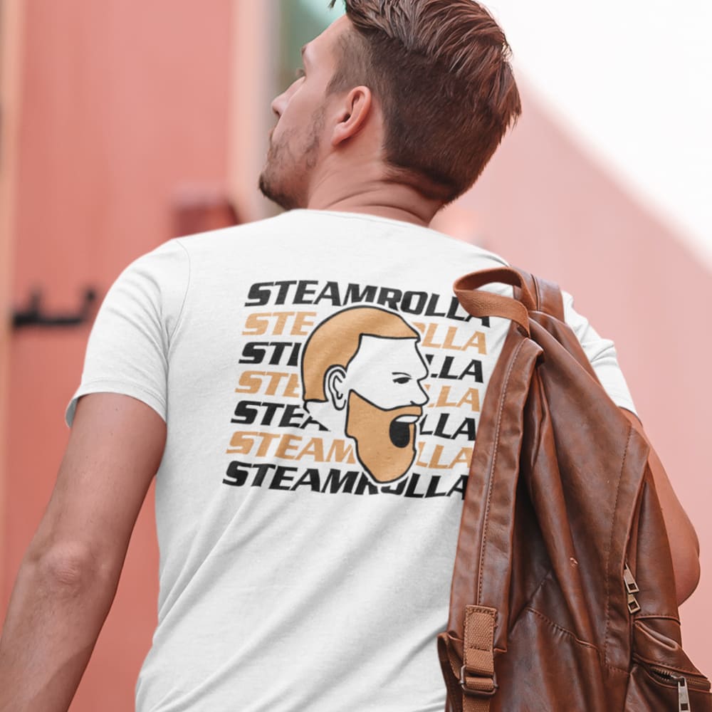 Streamrolla Frevola by Matt Frevola T-Shirt, Orange Black Mini Logo
