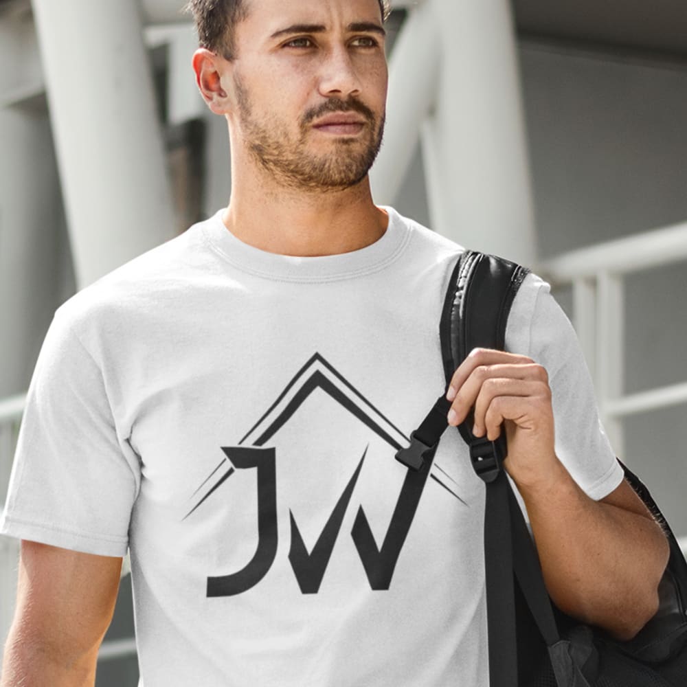 JW Jerique  Walker Unisex T-Shirt, Black Logo