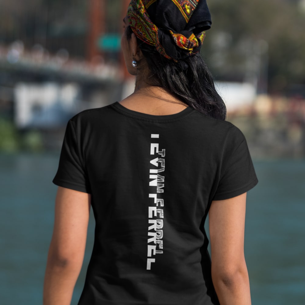 Tevin Ferrel Back Design Unisex T-Shirt, White Logo