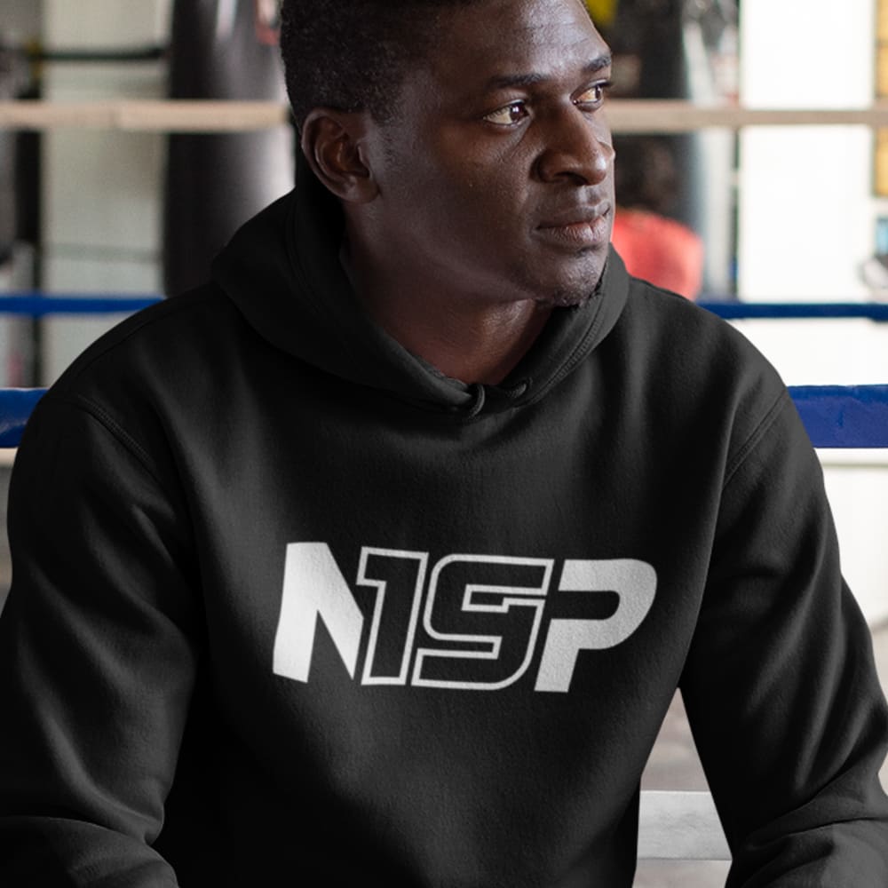 "N19P" by Nikita Pavlychev Hoodie, White Logo