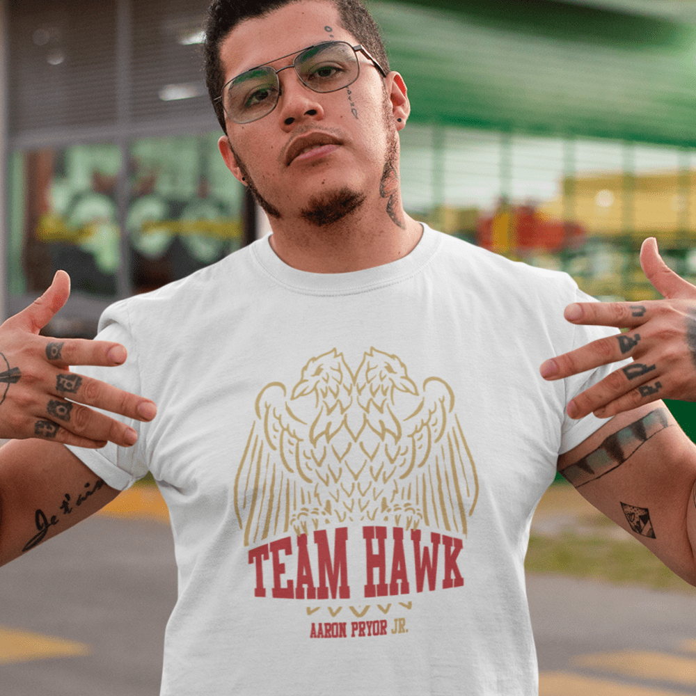 Team Hawk by Aaron Pryor Jr. Men's T-shirt