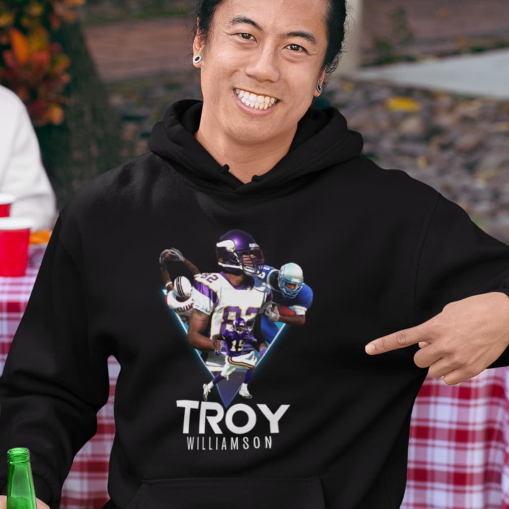 Troy Williamson II Hoodie, White Logo