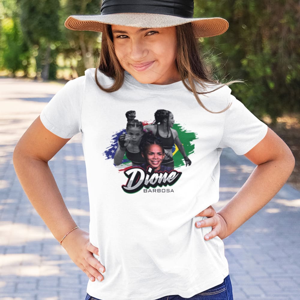 Dione “The Witch” Barbosa Youth T-Shirt, Dark Logo