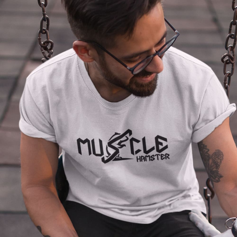 Josiah "Muscle Hamster" Harrell T-Shirt, Black Logo