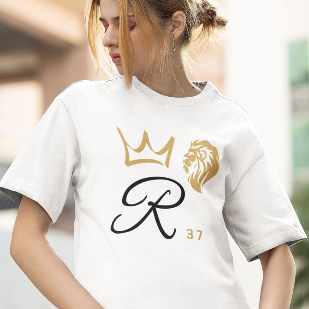 R37 Brian Randolph Unisex Tee, Gold Black Logo