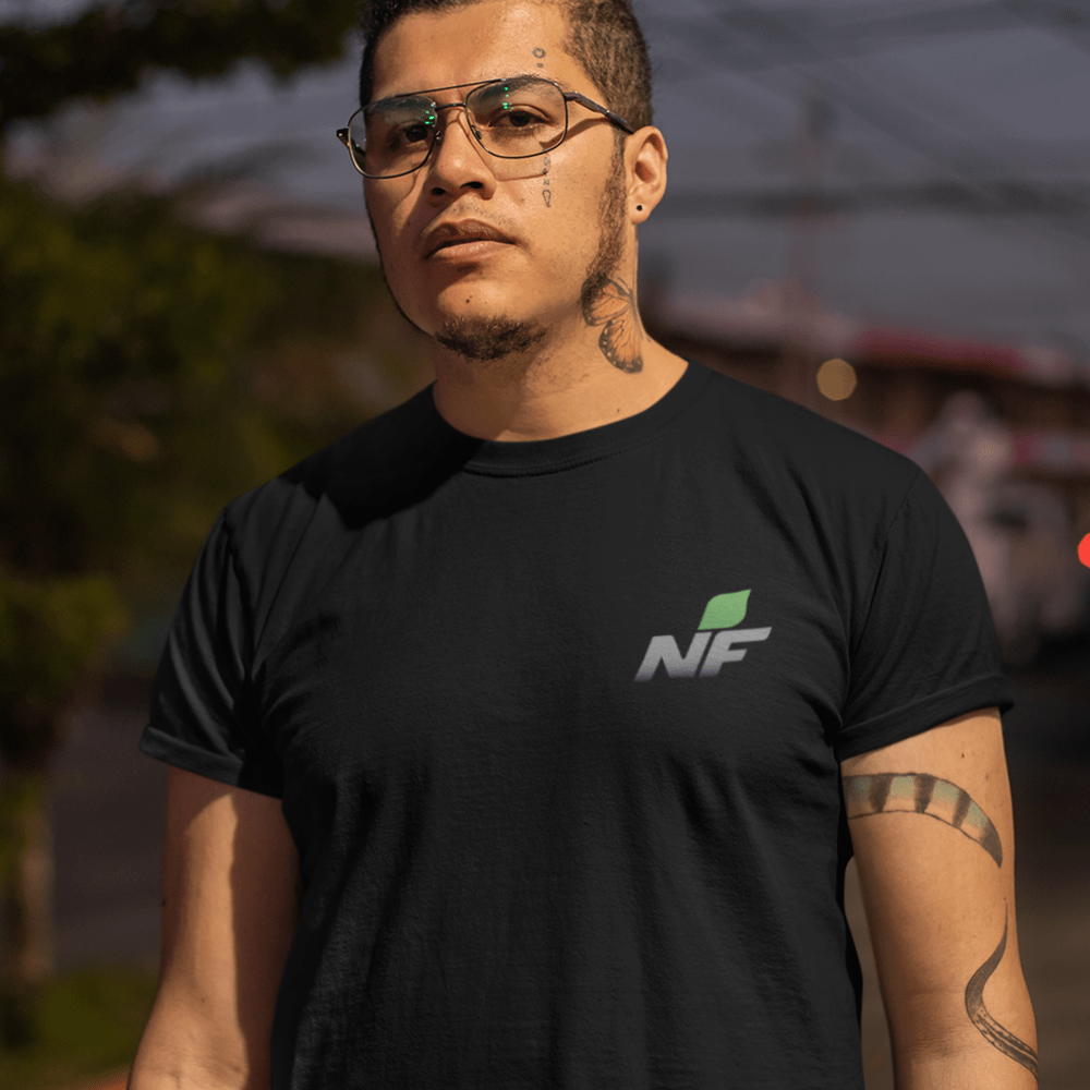 Njokuani Fit, T-Shirt, Green Logo
