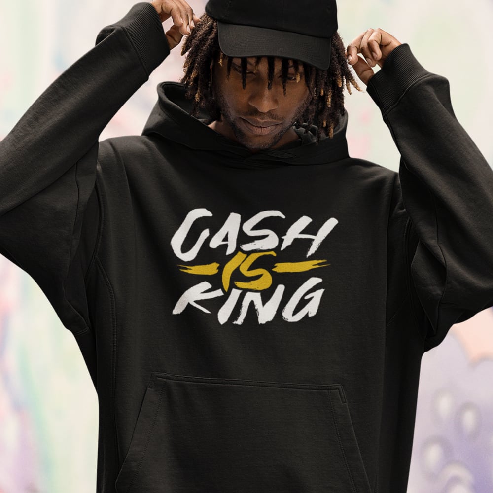 Cash is King by Cameron Cash, Hoodie, Light Logo