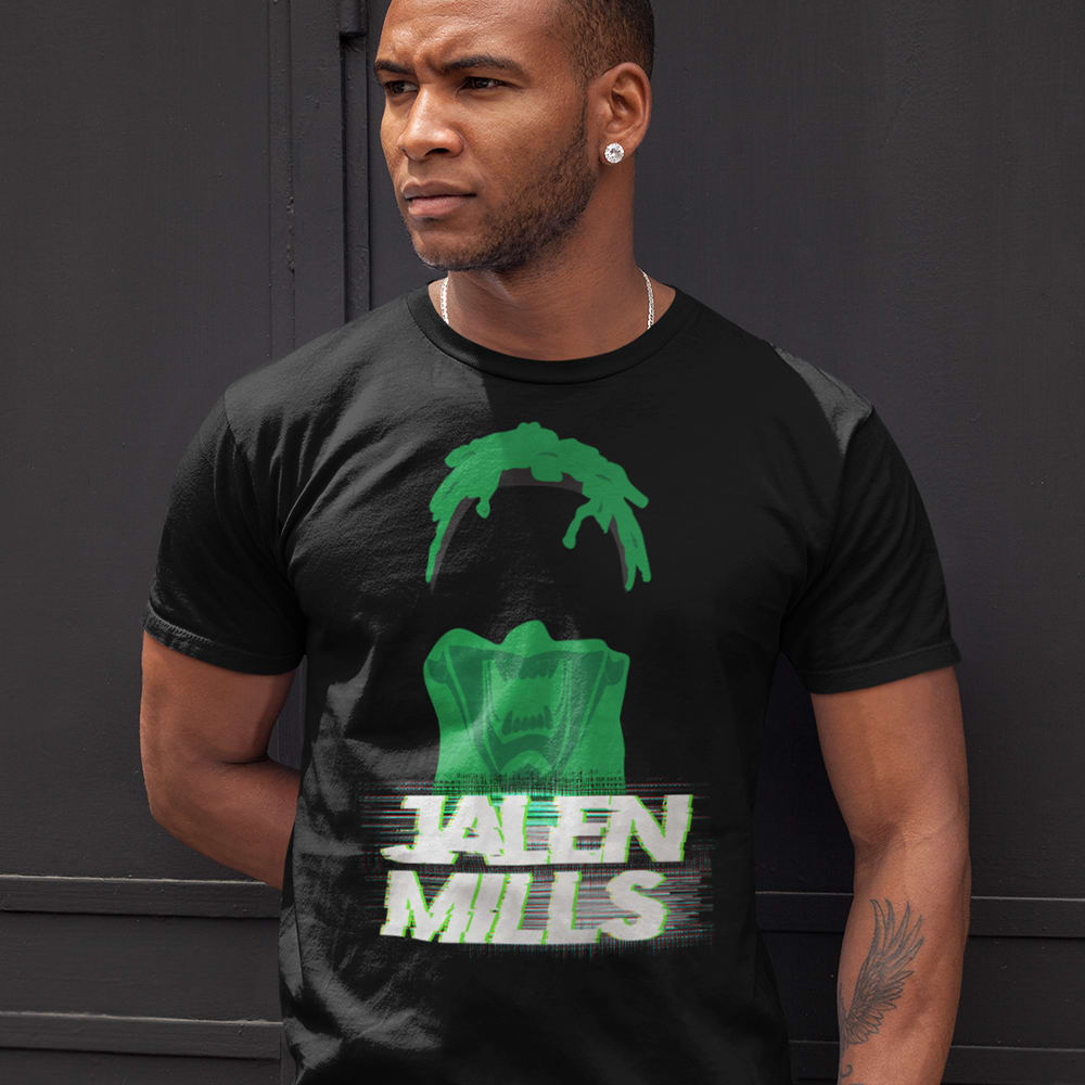 Jalen Mills by MAWI, 'Villain' Men's Tee