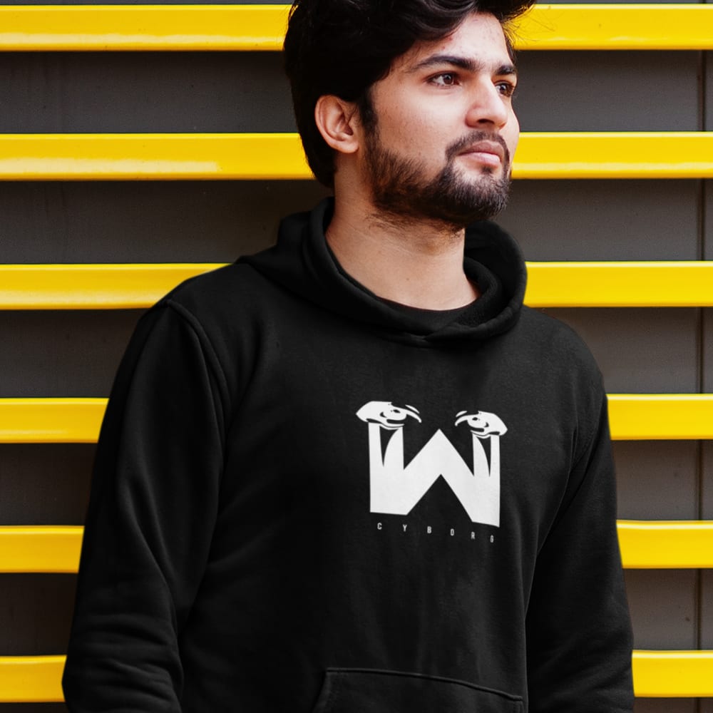 Tom Wallace "CYBORG" Hoodie, White Logo
