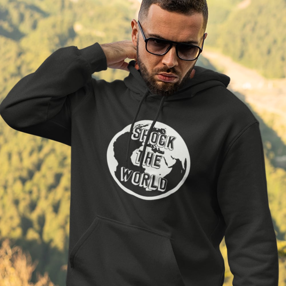 'Shock the World' by Devin Grant, Hoodie (Black)