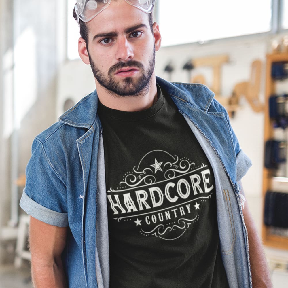 Hardcore Country Mickie James T-Shirt, White Log