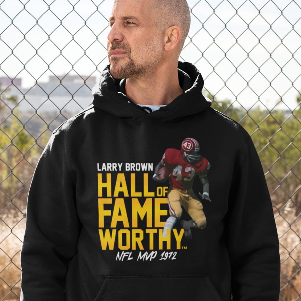 Larry Brown #43 Dark Hoodie