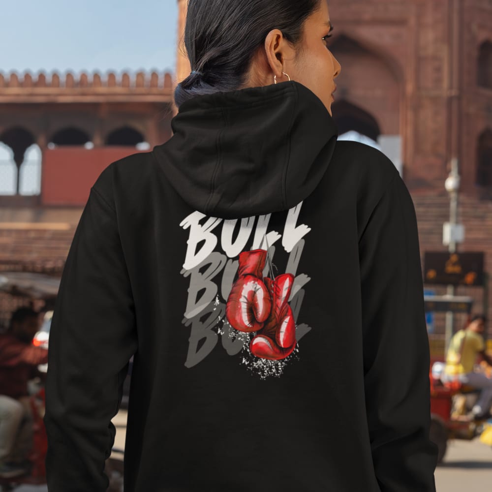 "BULL" by John Wayne Makdessi Unisex Hoodie, Light Logo