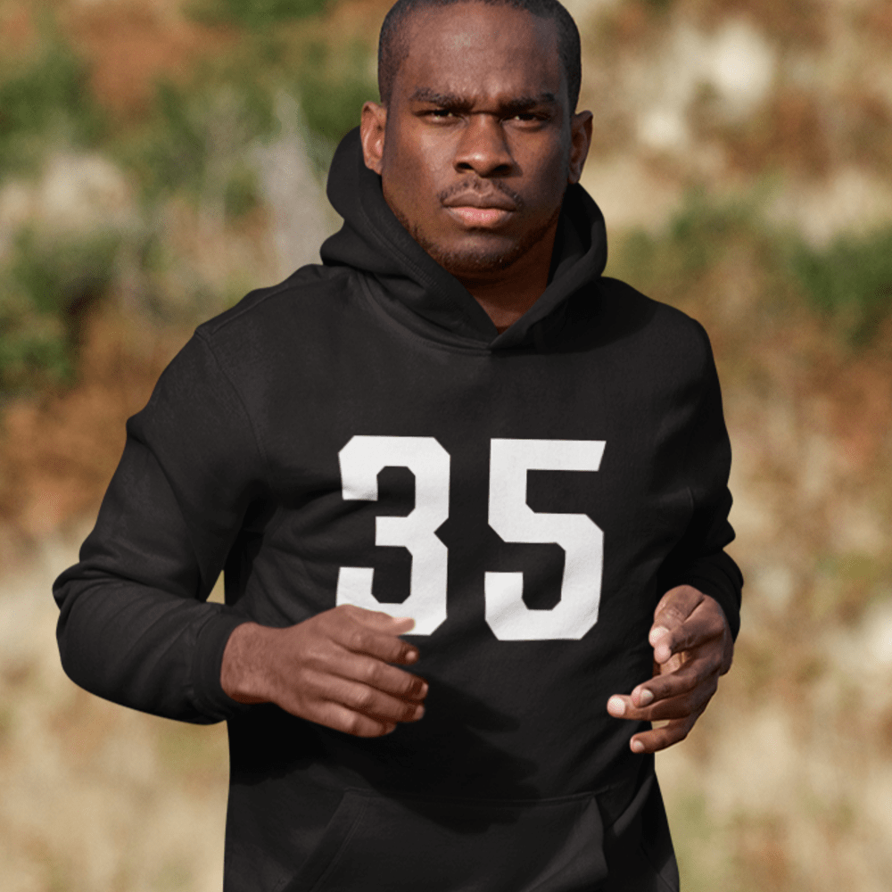 Vaughn Jennings Jersey Style White Hoodie