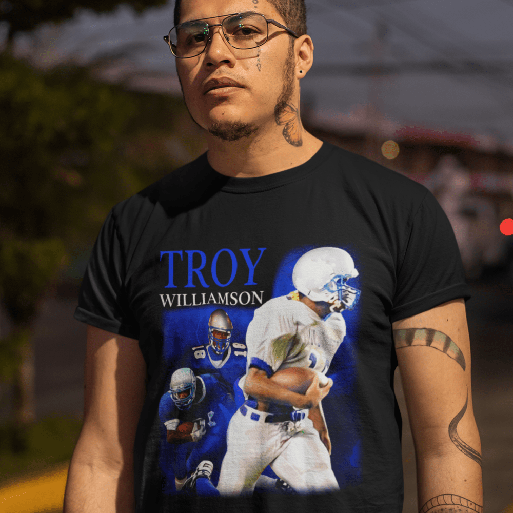 Troy Williamson T-Shirt, White Logo