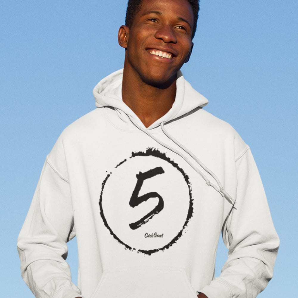 Caleb "5" Grant Hoodie, Black Logo