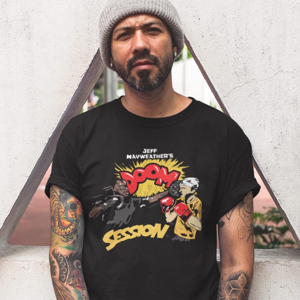 Jeff Mayweather's DOOM Session Men's T-Shirt Black/Blue