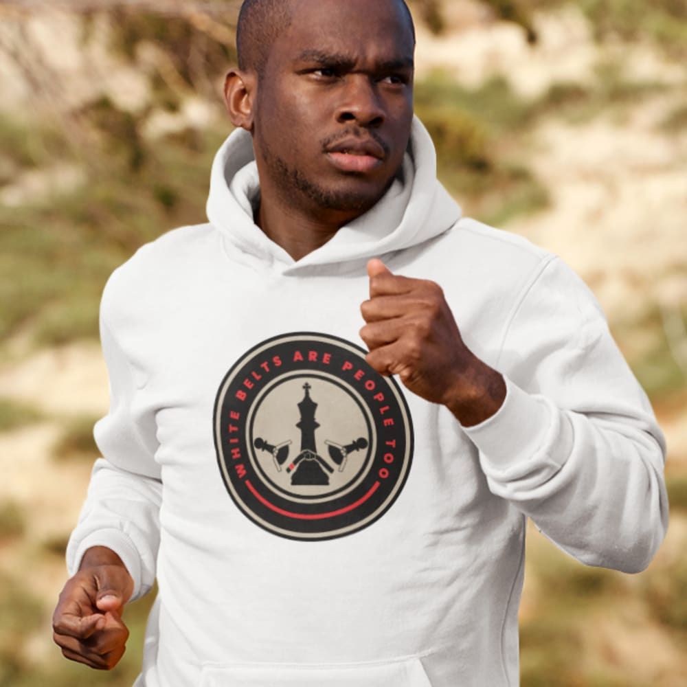 White Belts Are People Too by Chris Camozzi Hoodie