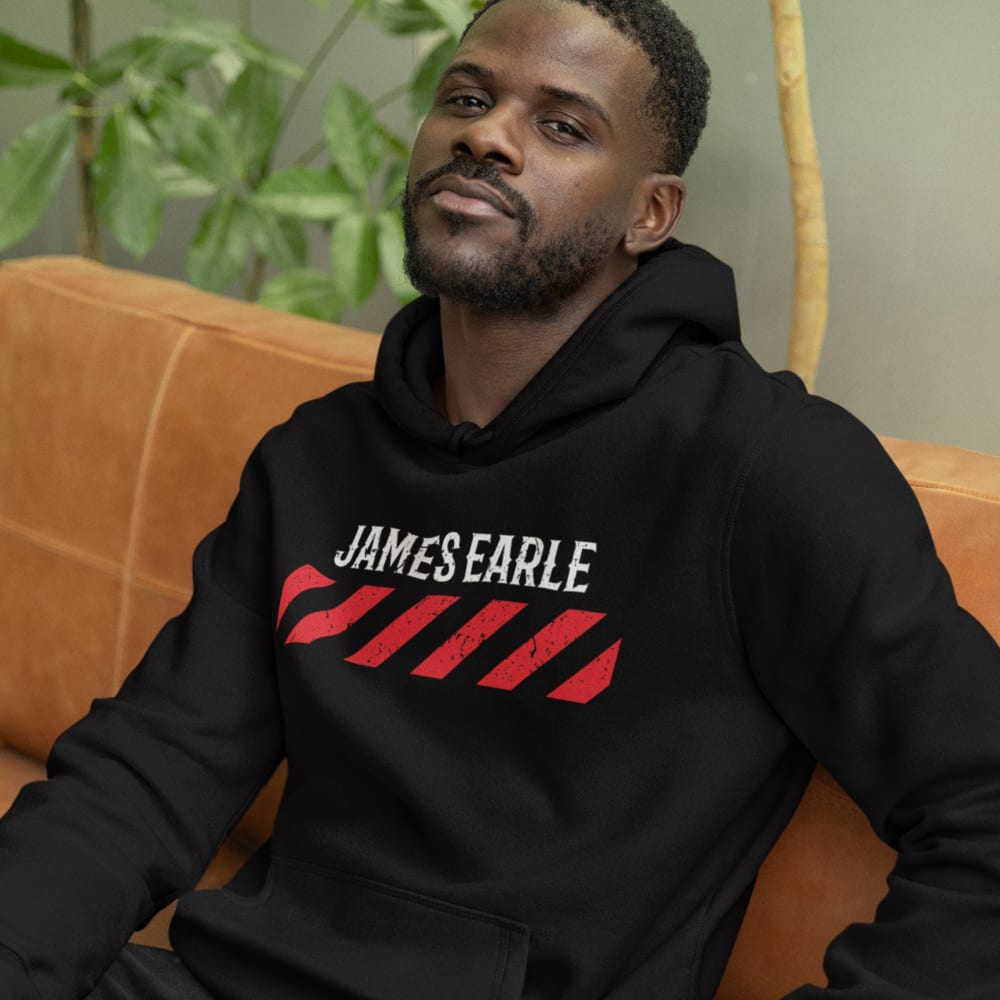 James Earle Hoodie, White Logo