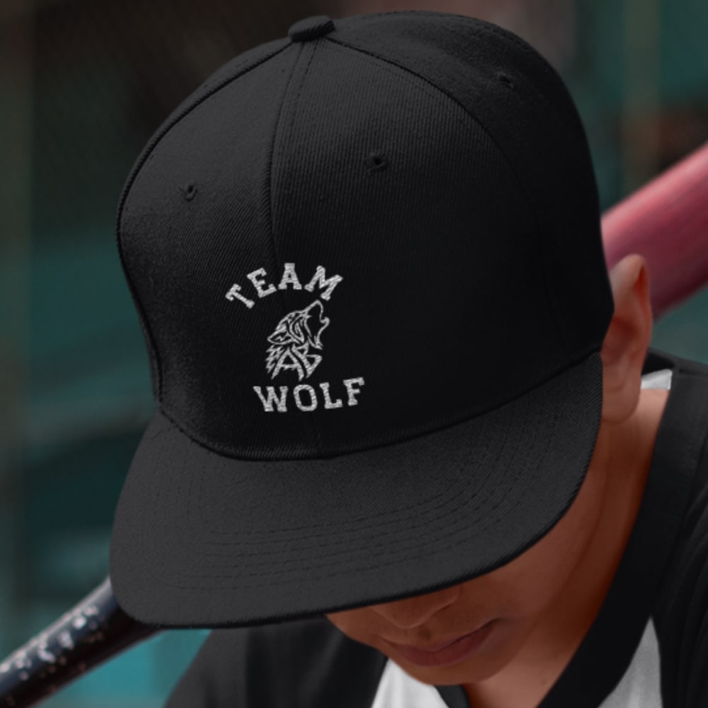 Team Wolf by Arthur Biyarslanov Hat, White Logo