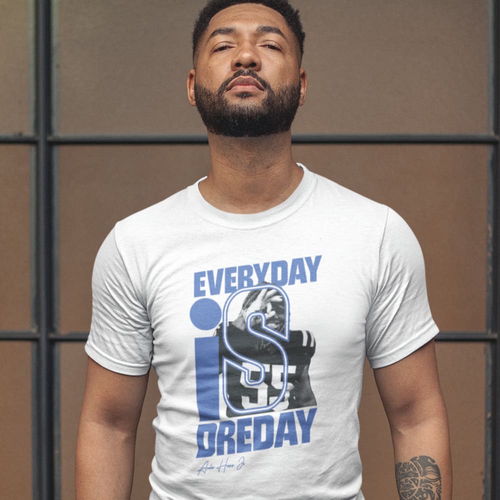 "Everyday is Dreday" by André Harris Jr Shirt, Dark Logo