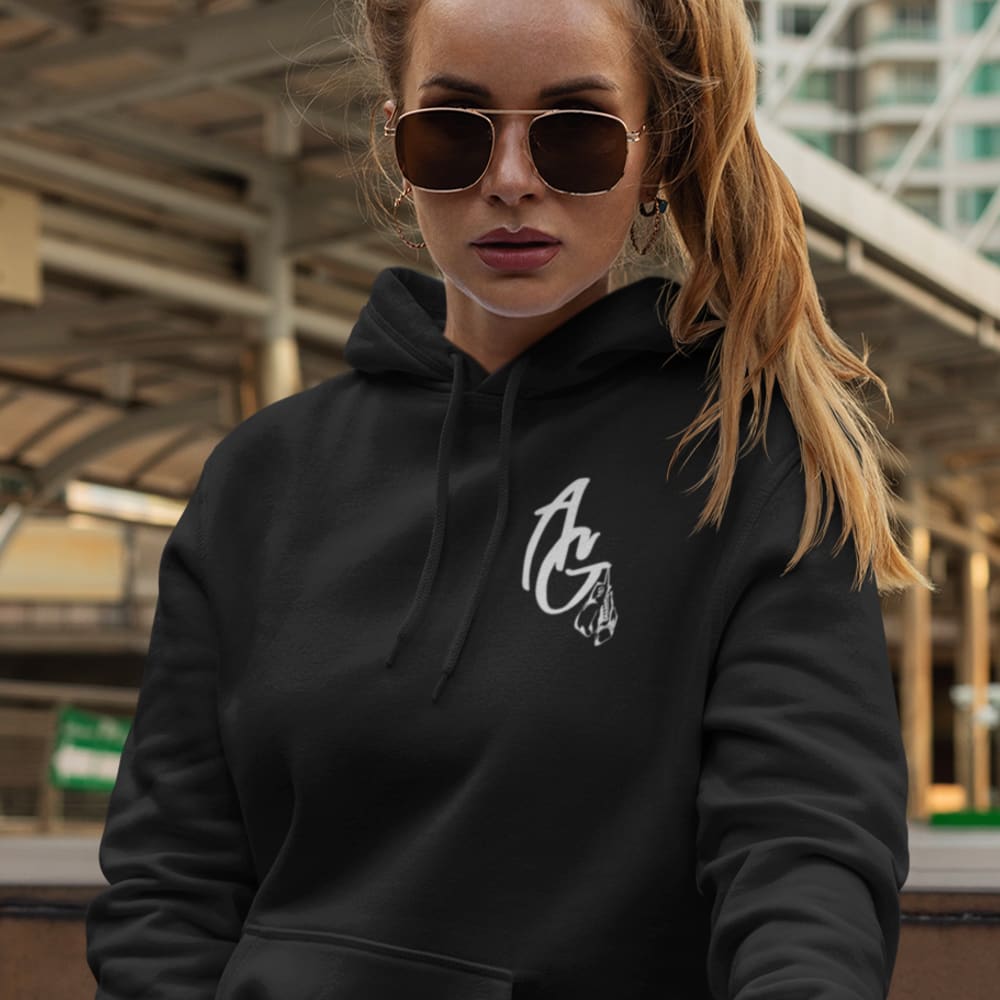 Amanda Galle Women's Hoodies, White Mini Logo