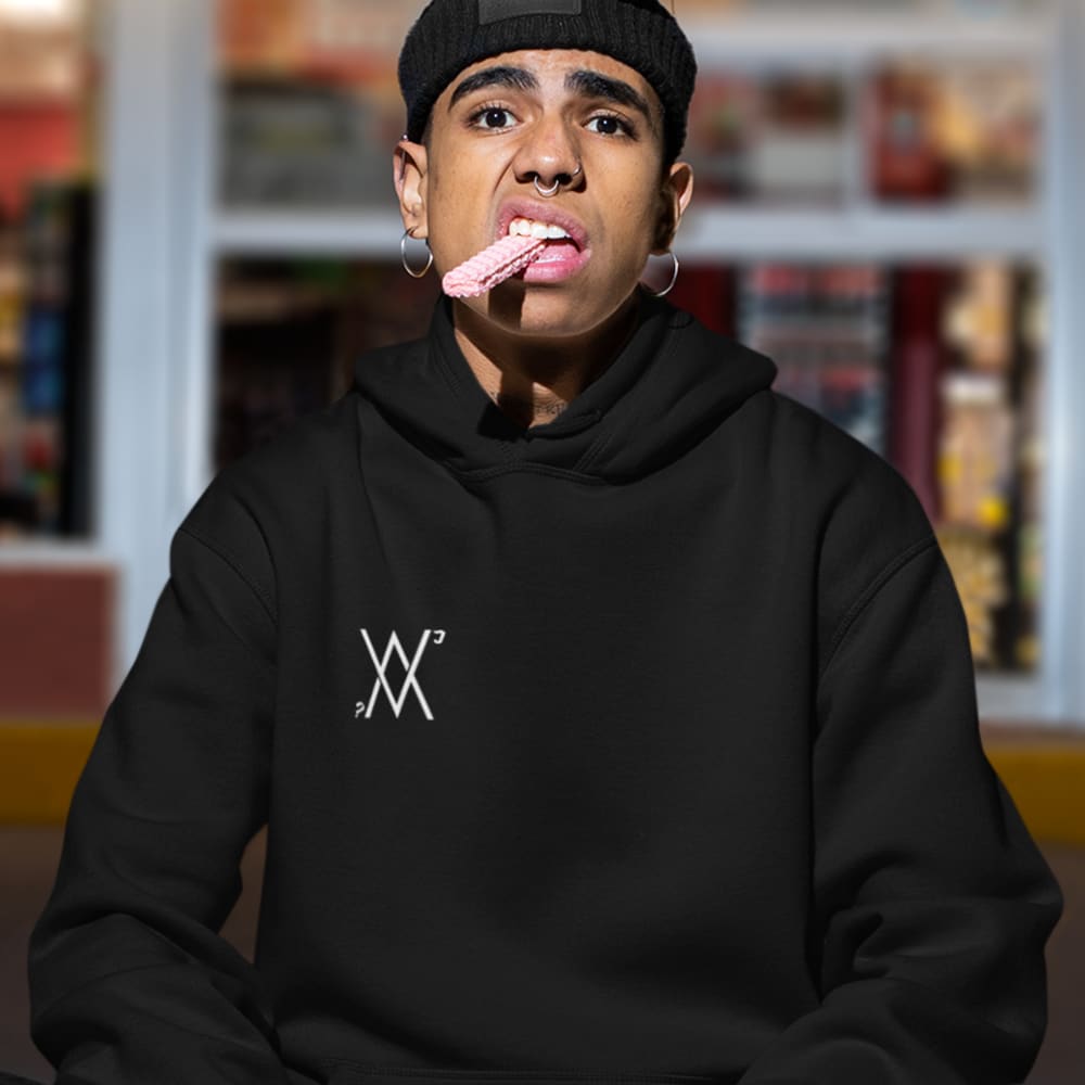 XX by Jorge Fernandes Unisex Hoodie, Light Logo 
