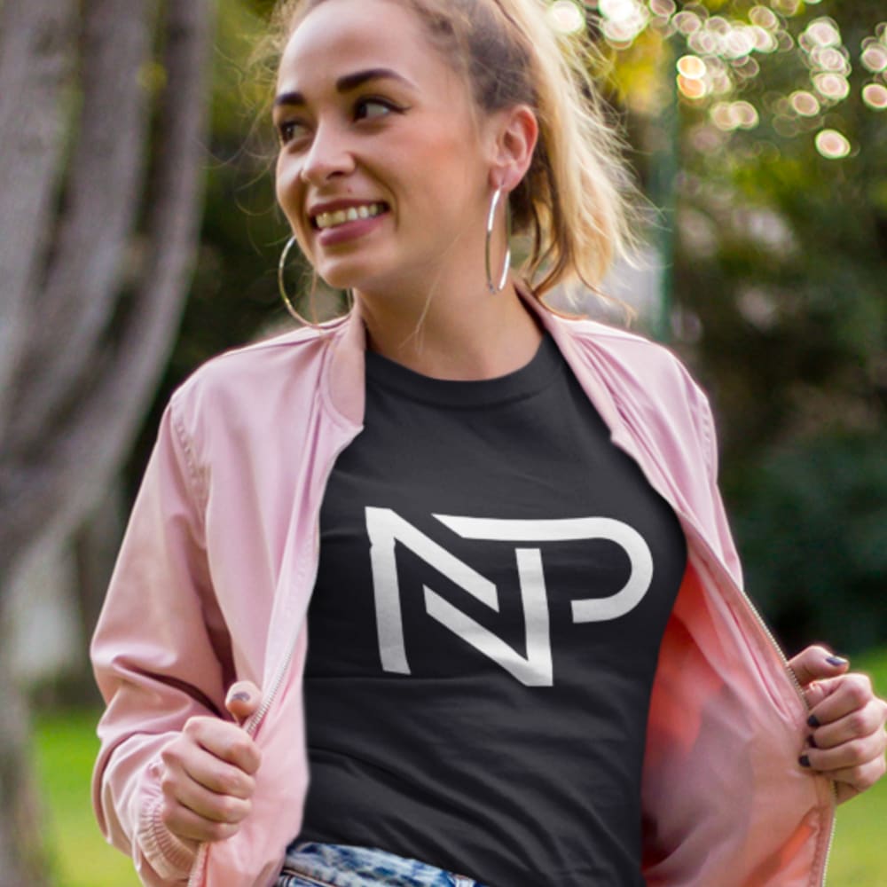 "NP" by Nikita Pavlychev Women's T-Shirt, White Logo