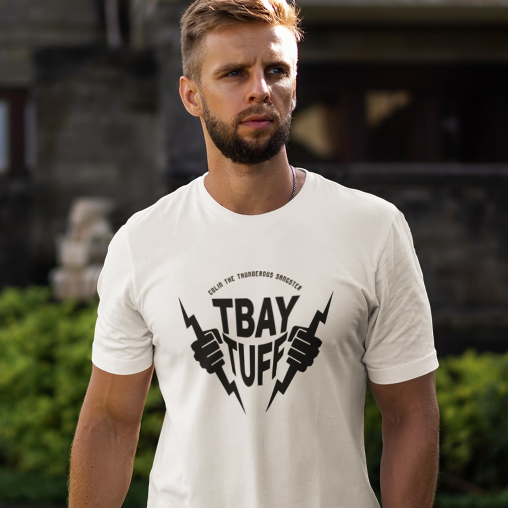 TBAY TUFF by Colin Sangster, T-Shirt, Black Logo