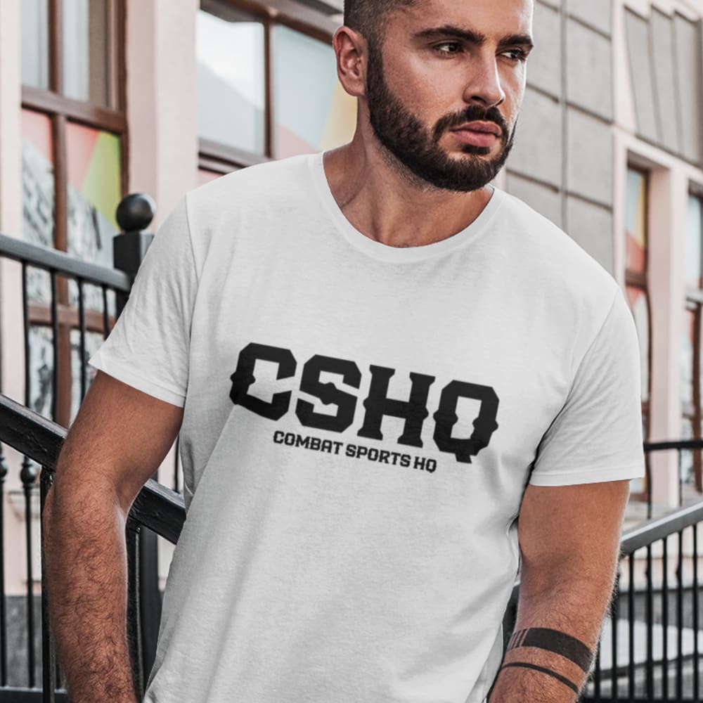 Combat Sports HQ "CSHQ" Shirt, Black Logo V4