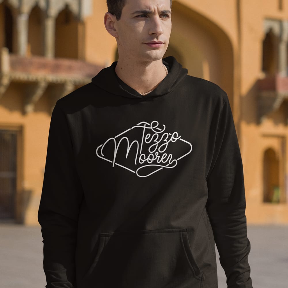 Tezzo Moore by Montez Moore Hoodie, White Logo