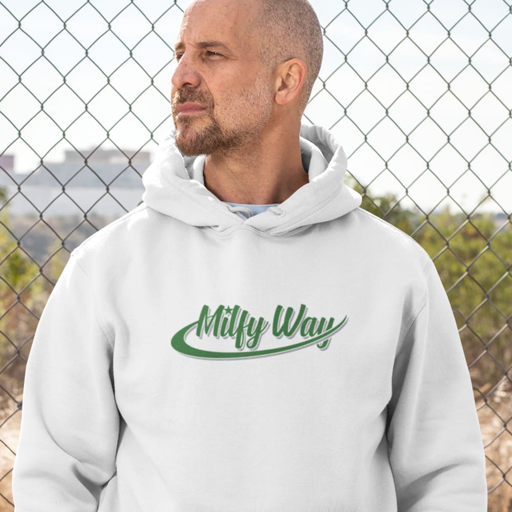 Milfy Way Mickie James Hoodie, Green Logo