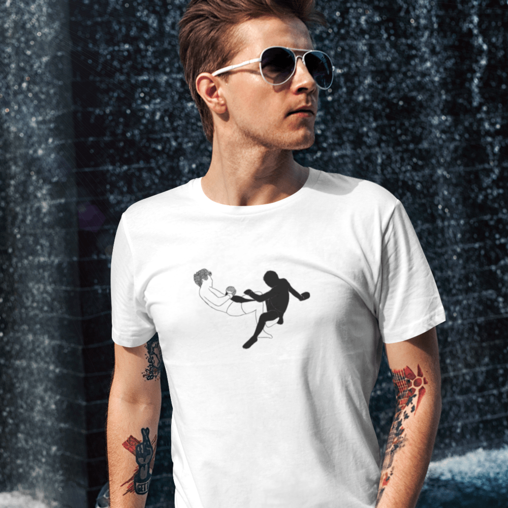 Chase Hooper x Polite Vulture collab "Leglock" T-Shirt