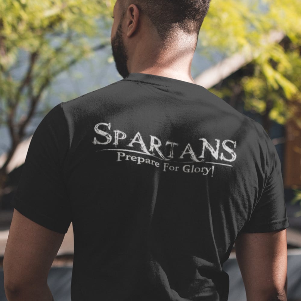Spartans Prepare For Glory, T-Shirt, Light Logo