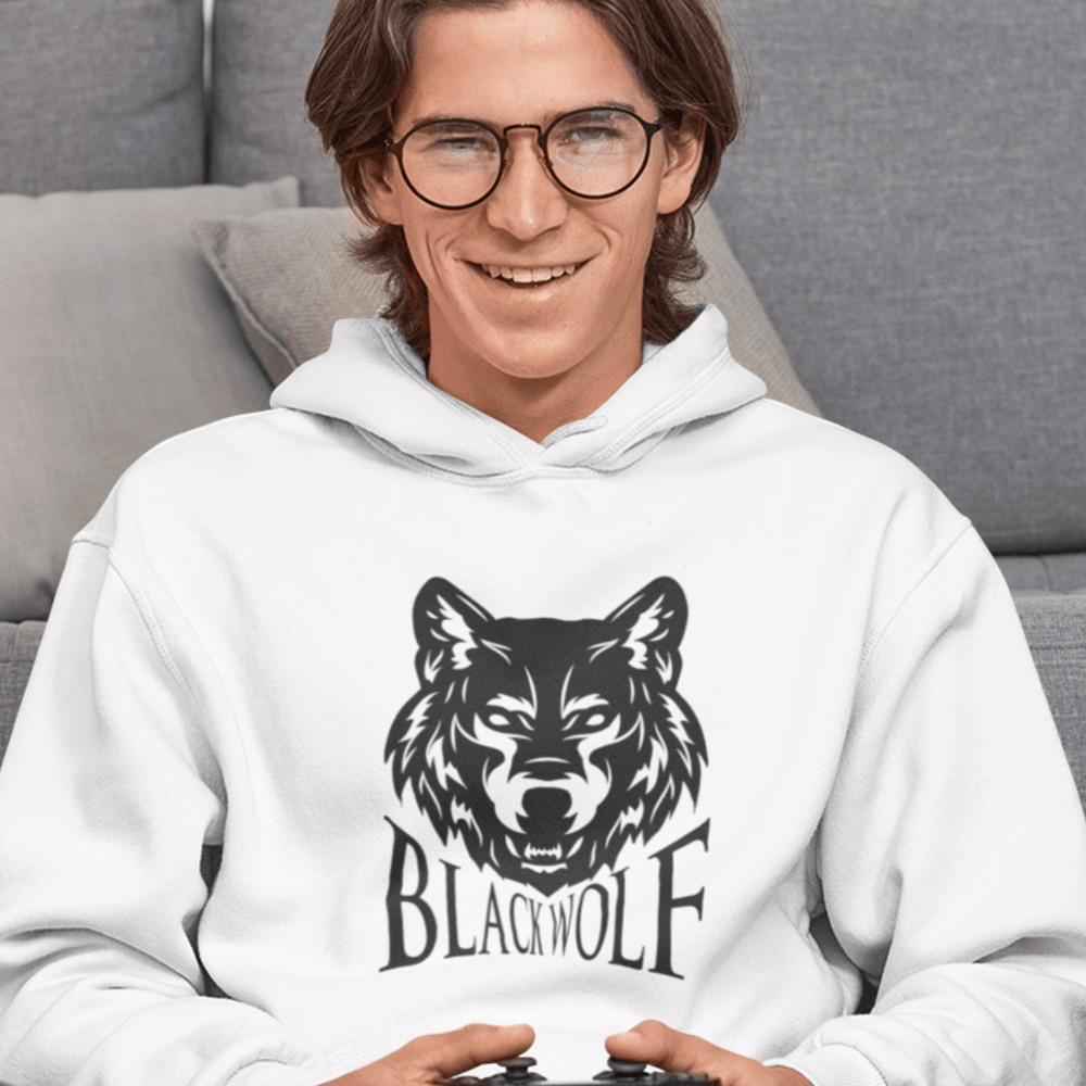 DG Black Wolf Hoodie