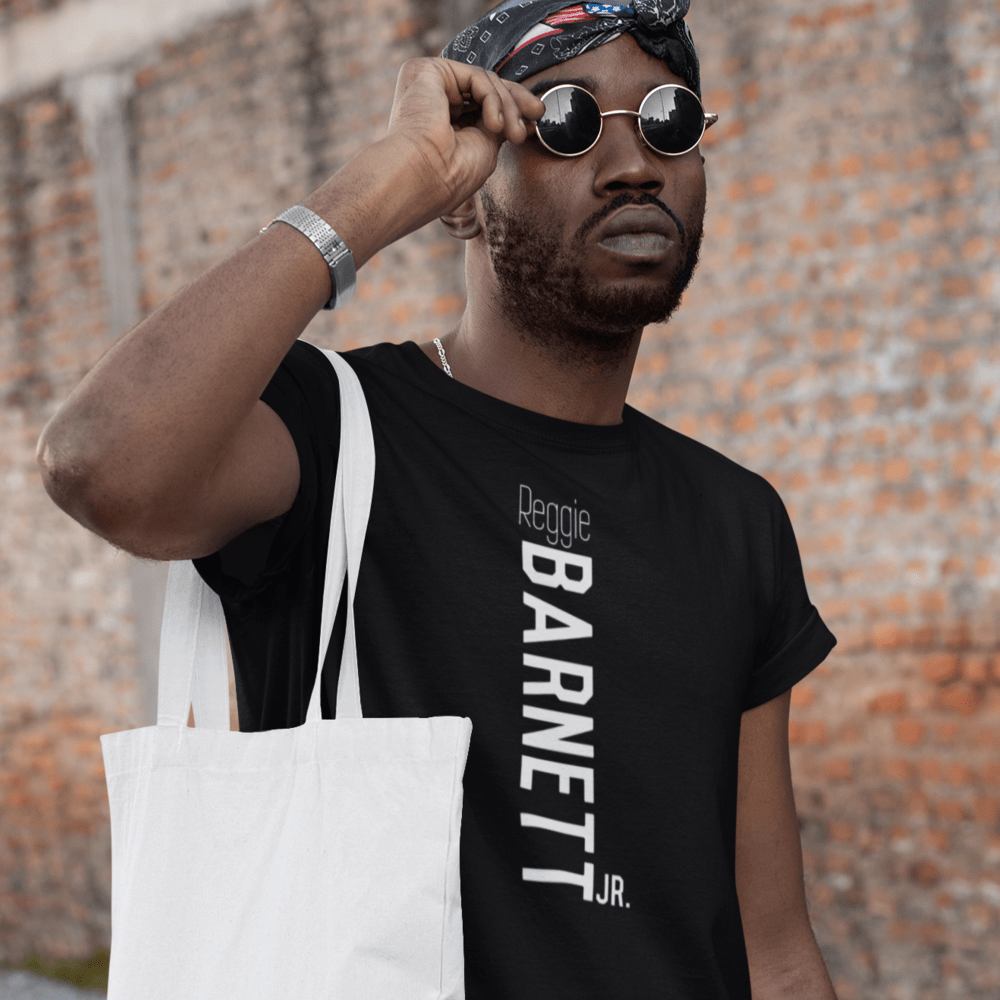 Reggie Barnett Jr. T-Shirt, White Logo