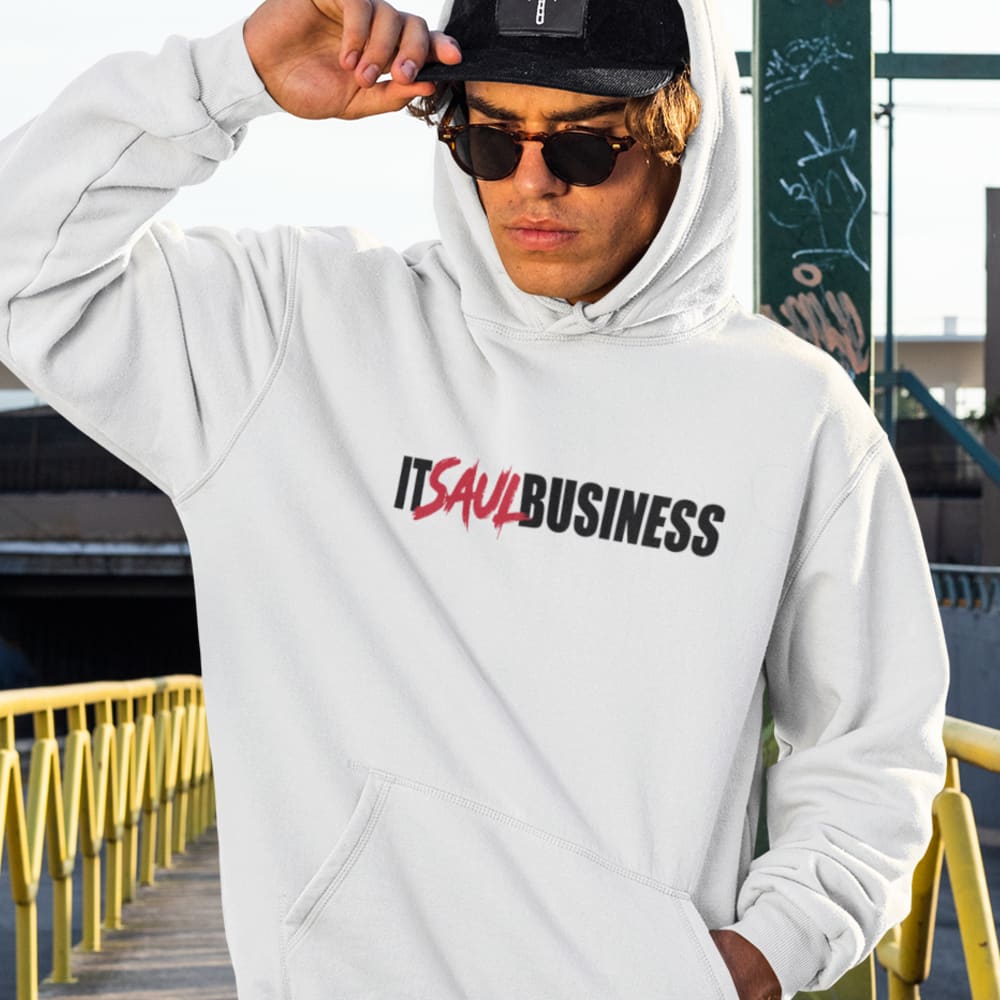 IT Saul Business by Saul Rogers Unisex Hoodie, Dark Logo