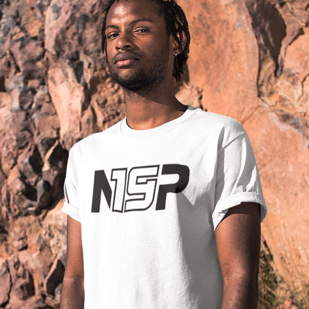 "N19P" by Nikita Pavlychev Men's T-Shirt, Black Logo