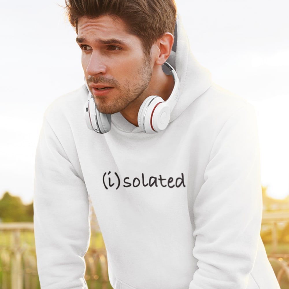 (i)solated by Devin Grant, Hoodie (White)