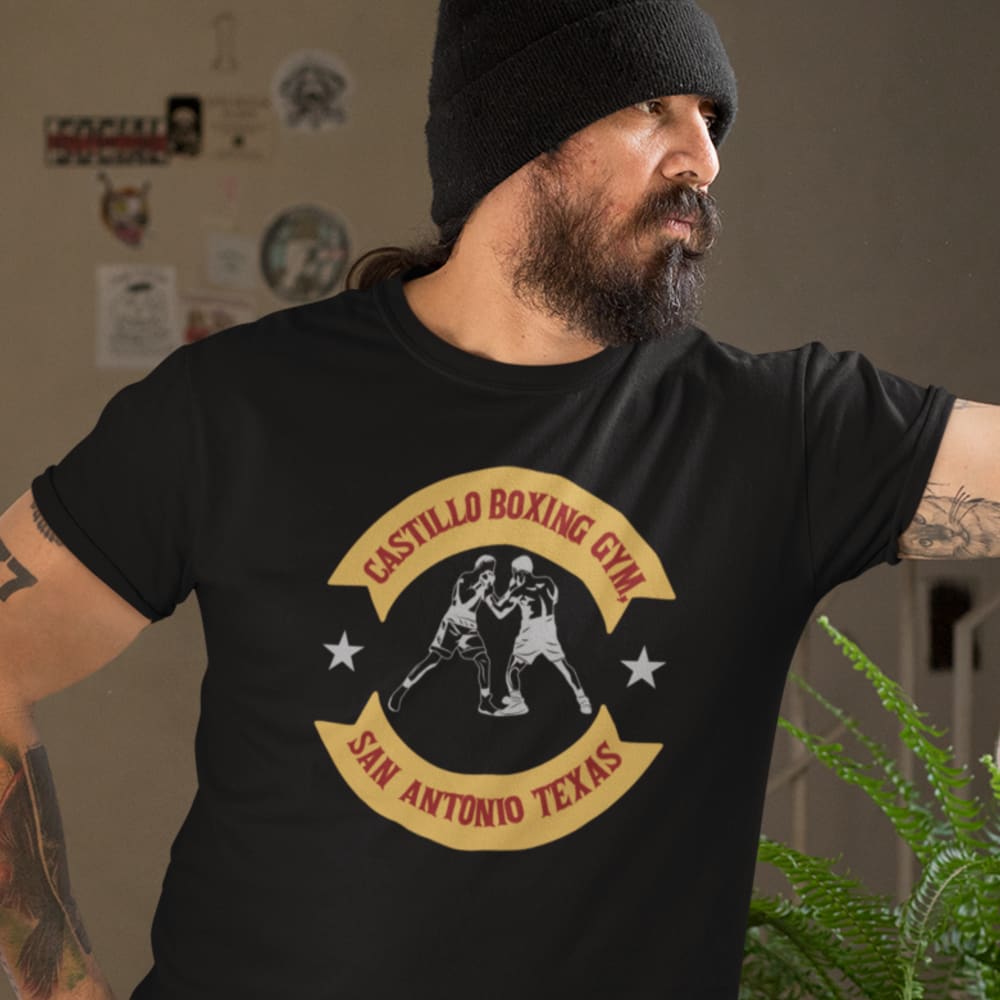 "San Antonio Texas" by Castillo Boxing Gym Shirt, Light Logo
