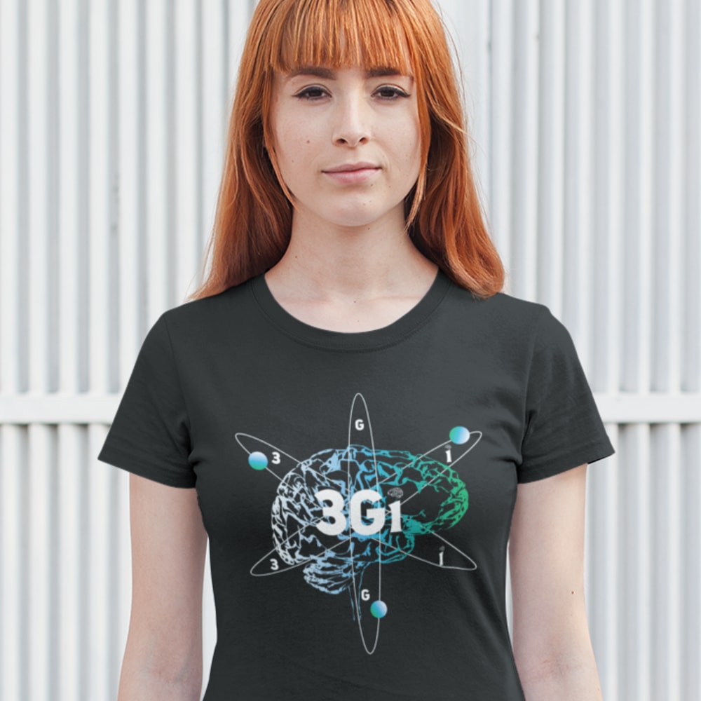 3GI by Jacarrius Demmerritte Women's T-Shirt, White Logo