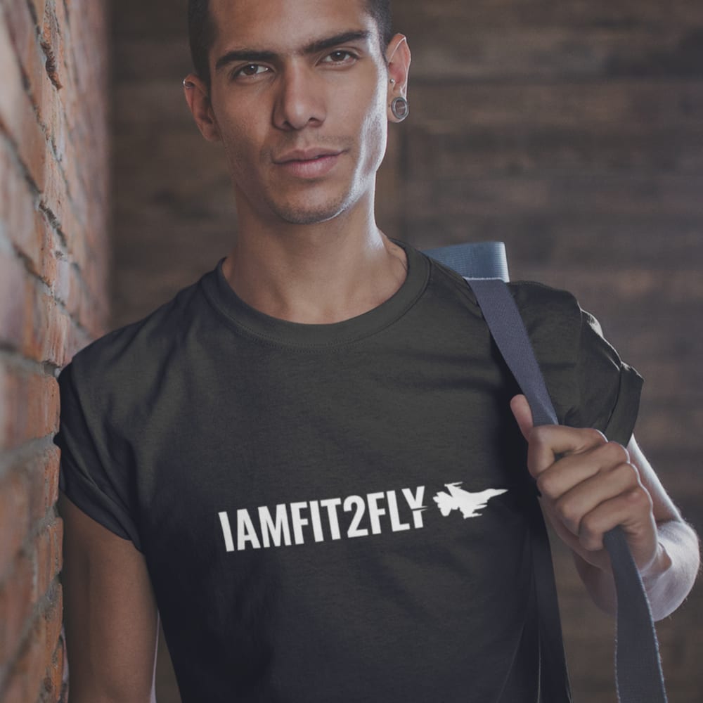IAMFIT2FLY by Mark Smith Unisex T-Shirt, Light Logo