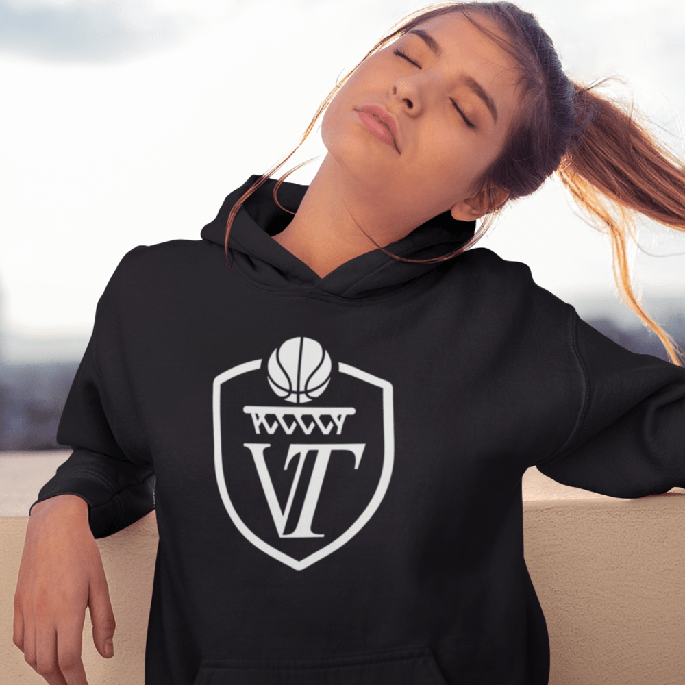 Nickolas Heard Women's Hoodie, White Logo