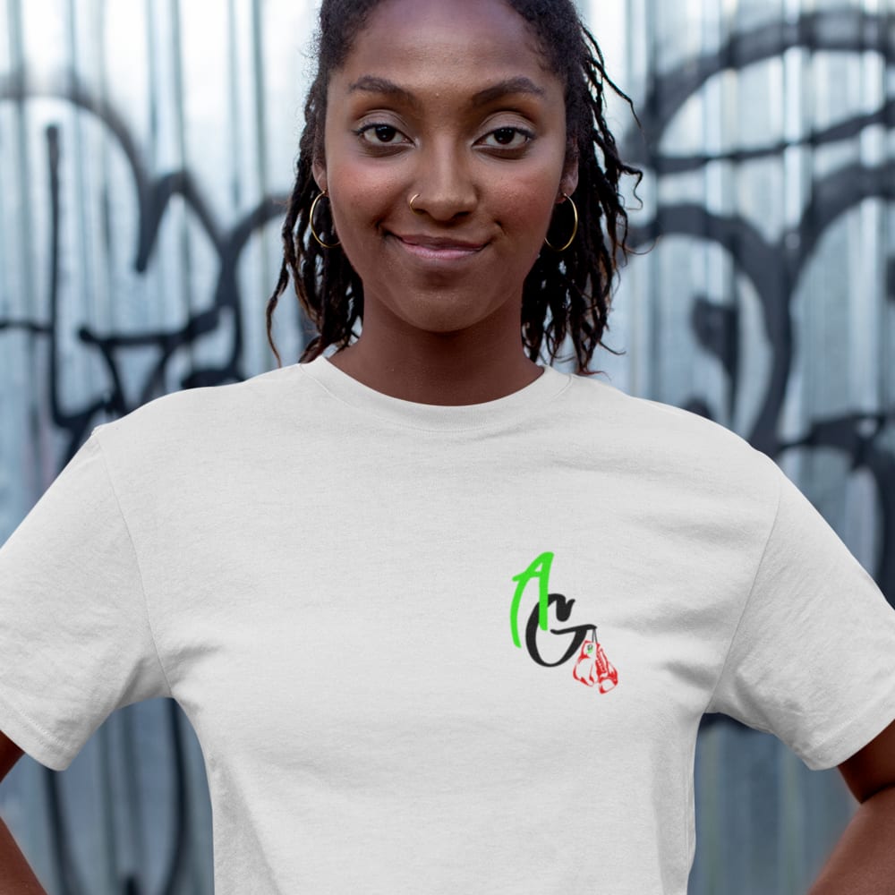 Amanda Galle Women's T-Shirt, Neon Black Mini Logo