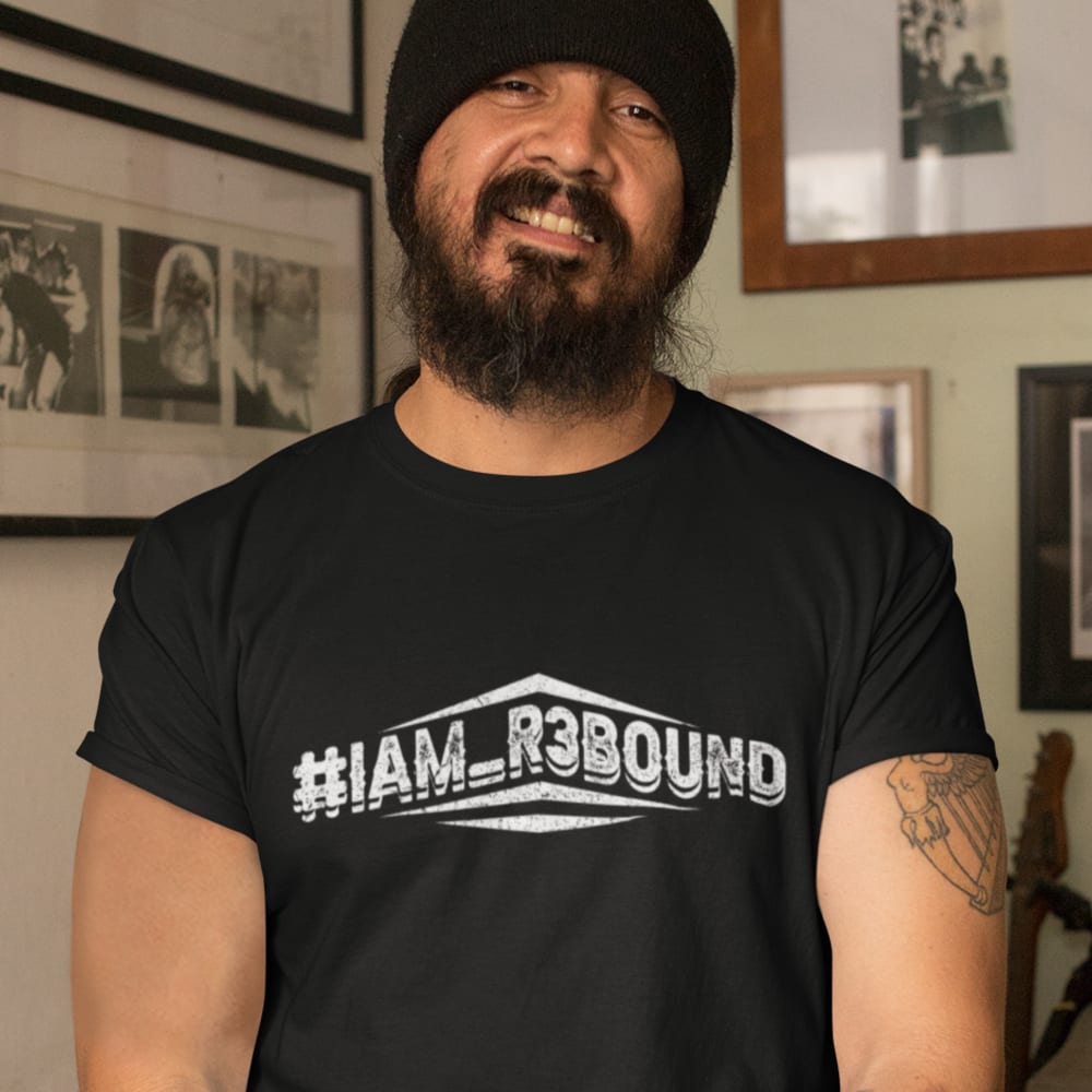 #IAM_R3BOUND by Trudy Walker T-Shirt, White Logo
